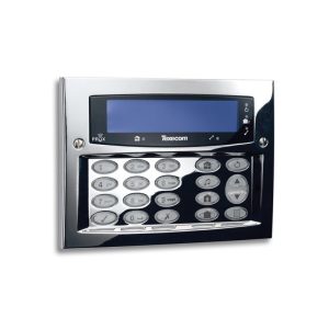 Texecom Premier Elite Surface Mount Polished Chrome Keypad DBD-0127